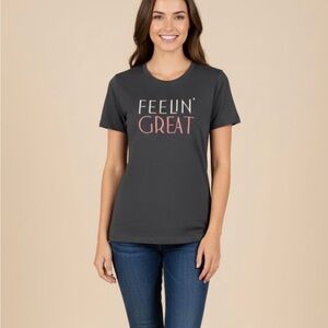 Old Navy Women's Black Graphic Tee